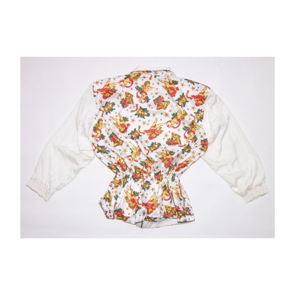 Vintage Christmas Angel Windbreaker - Picture 3 of 4